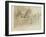 Concert en appartement-Edgar Degas-Framed Giclee Print
