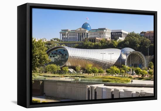 Concert Hall and Exhibition Centre, Presidential Palace, Rike Park, Tbilisi, Georgia, Caucasus, Asi-G&M Therin-Weise-Framed Premier Image Canvas