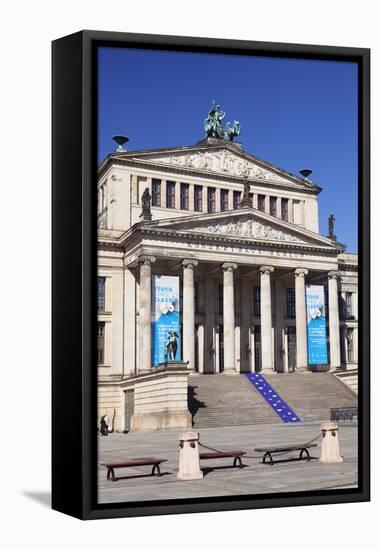 Concert Hall at the Gendarmenmarkt, Germany-Markus Lange-Framed Premier Image Canvas