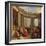 Concert in a Circular Gallery, c.1718-19-Giovanni Paolo Pannini-Framed Giclee Print