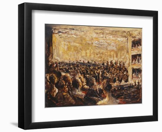 Concert in the Opera-Max Liebermann-Framed Giclee Print