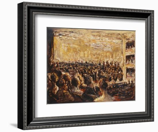 Concert in the Opera-Max Liebermann-Framed Giclee Print