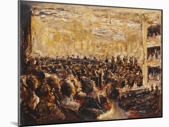 Concert in the Opera-Max Liebermann-Mounted Giclee Print