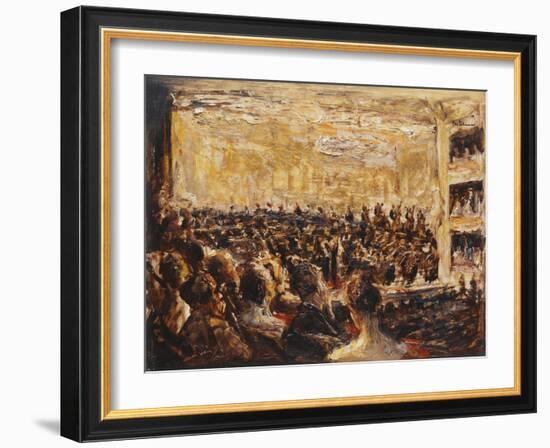 Concert in the Opera-Max Liebermann-Framed Giclee Print