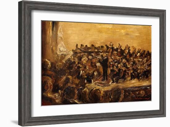 Concert in the Staatsoper, Unter den Linden, Berlin-Max Liebermann-Framed Giclee Print