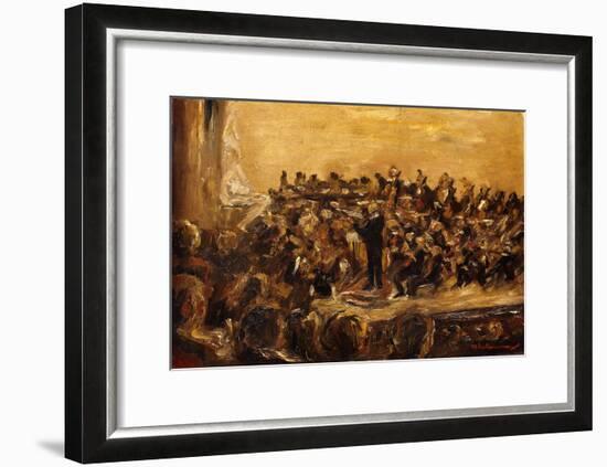 Concert in the Staatsoper, Unter den Linden, Berlin-Max Liebermann-Framed Giclee Print