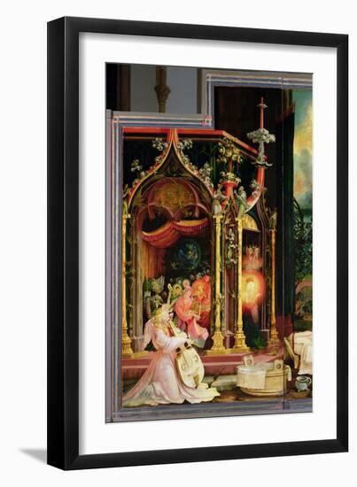 Concert of Angels from the Isenheim Altarpiece, circa 1512-16-Matthias Grünewald-Framed Giclee Print