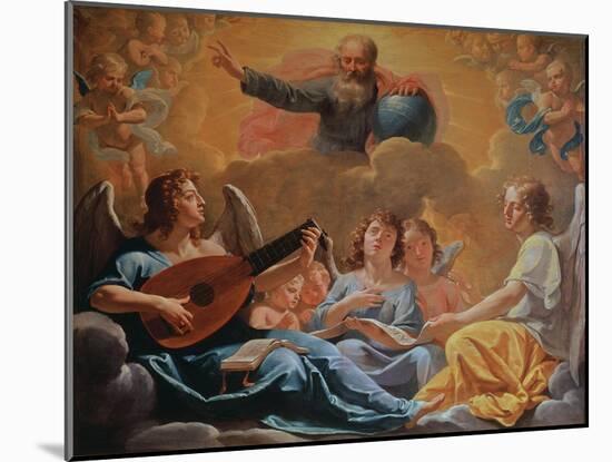 Concert of Angels-Philippe De Champaigne-Mounted Giclee Print