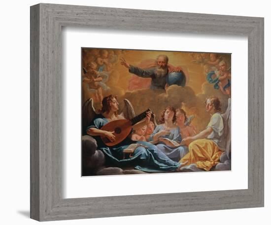 Concert of Angels-Philippe De Champaigne-Framed Giclee Print