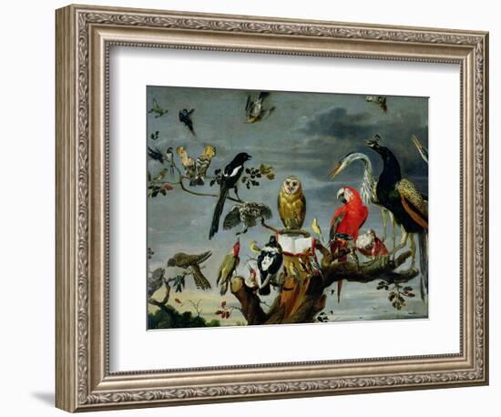 Concert of Birds-Frans Snyders-Framed Giclee Print