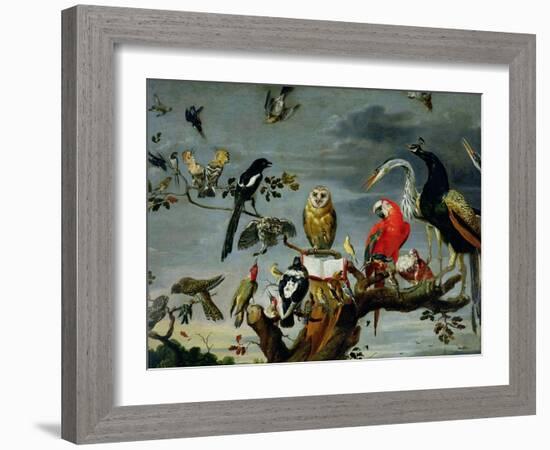 Concert of Birds-Frans Snyders-Framed Giclee Print