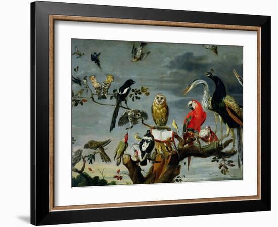 Concert of Birds-Frans Snyders-Framed Giclee Print