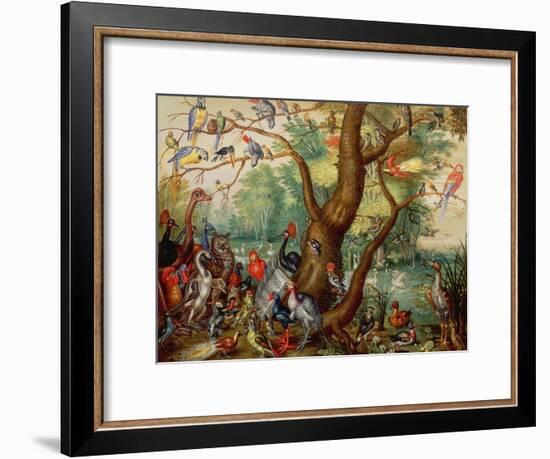 Concert of Birds-Jan Van, The Elder Kessel-Framed Giclee Print