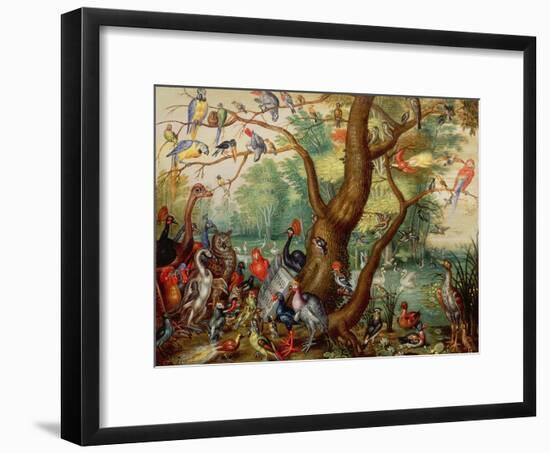 Concert of Birds-Jan Van, The Elder Kessel-Framed Giclee Print