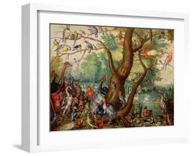 Concert of Birds-Jan Van, The Elder Kessel-Framed Giclee Print
