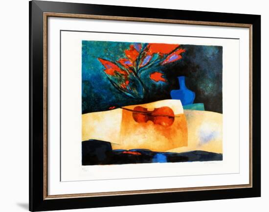 Concerto in Blue-Claude Gaveau-Framed Limited Edition