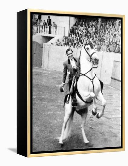 Conchita Cintron (1922-2009) Aka La Diosa Rubia, Peruvian Matador, Here in Madrid, 1962-null-Framed Stretched Canvas