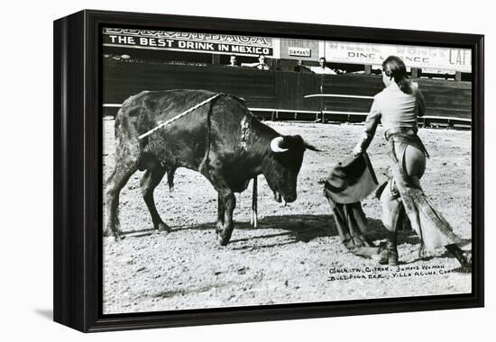 Conchita Cintron Killing Bull-null-Framed Stretched Canvas