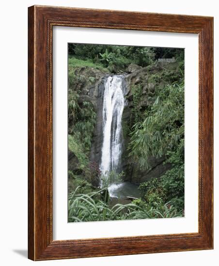 Concord Waterfall, Grenada, Windward Islands, West Indies, Caribbean, Central America-Robert Harding-Framed Photographic Print