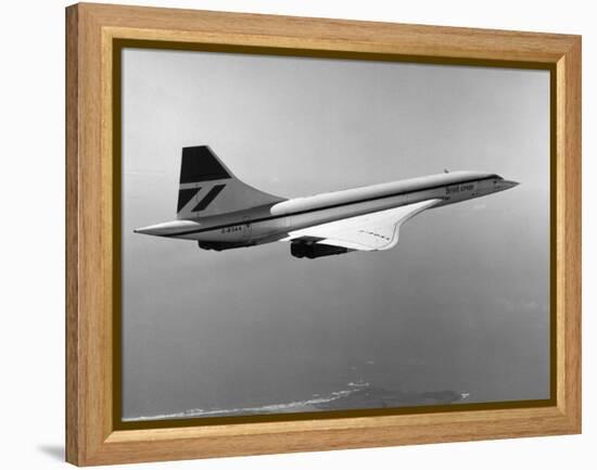 Concorde in Service-null-Framed Premier Image Canvas