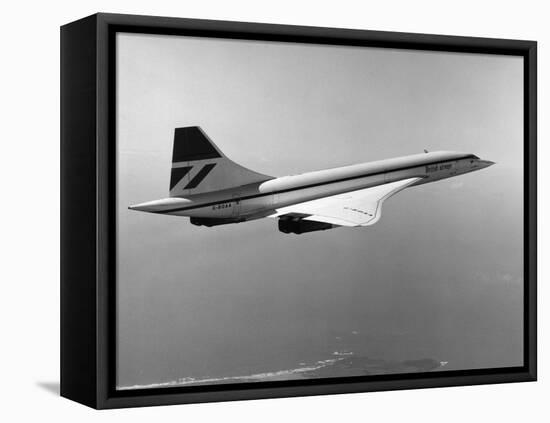 Concorde in Service-null-Framed Premier Image Canvas