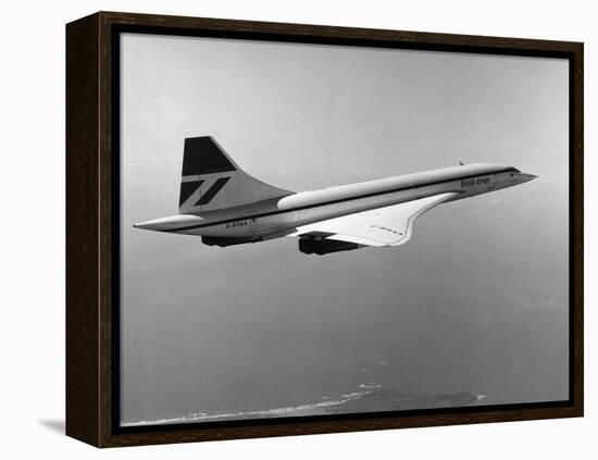 Concorde in Service-null-Framed Premier Image Canvas