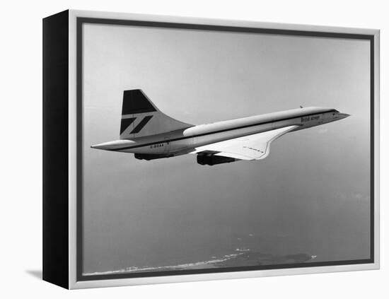 Concorde in Service-null-Framed Premier Image Canvas