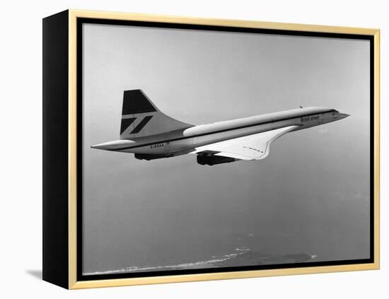 Concorde in Service-null-Framed Premier Image Canvas