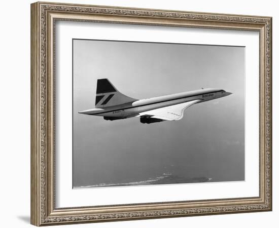 Concorde in Service-null-Framed Photographic Print