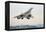 Concorde Supersonic Airliner Landing at Airport-null-Framed Premier Image Canvas