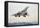 Concorde Supersonic Airliner Landing at Airport-null-Framed Premier Image Canvas