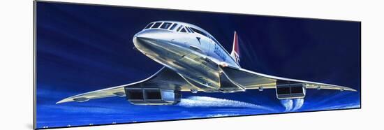 Concorde-Wilf Hardy-Mounted Giclee Print