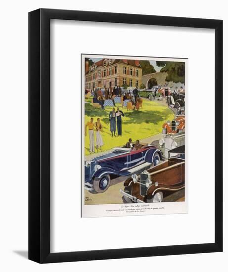 Concours D'Elegance-null-Framed Photographic Print