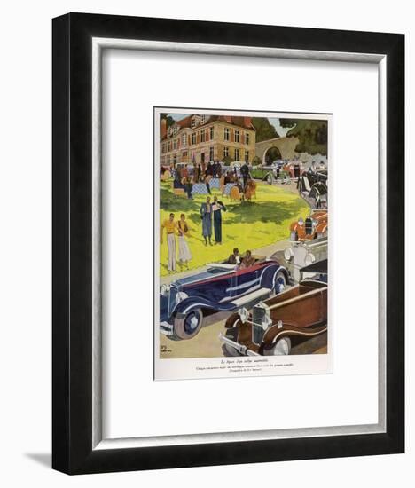 Concours D'Elegance-null-Framed Photographic Print