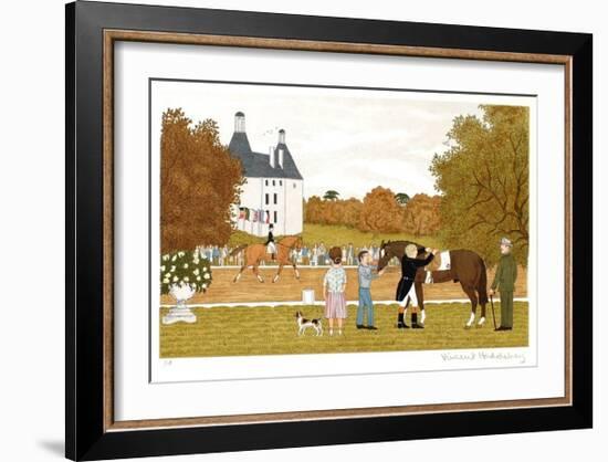 Concours hippique-Vincent Haddelsey-Framed Collectable Print