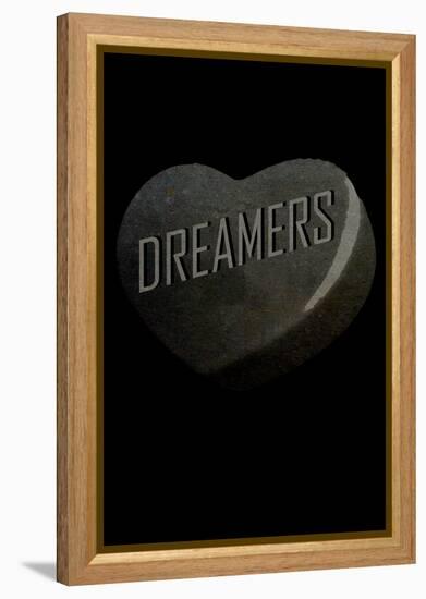 Concrete Dreamers-null-Framed Stretched Canvas