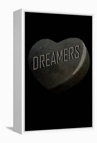 Concrete Dreamers-null-Framed Stretched Canvas