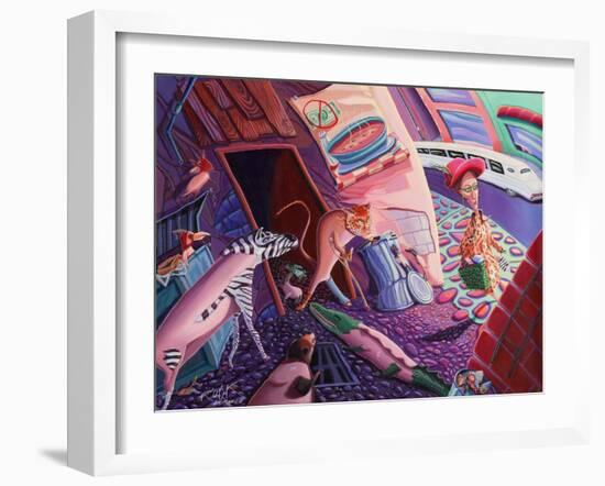 Concrete Jungle-Rock Demarco-Framed Giclee Print