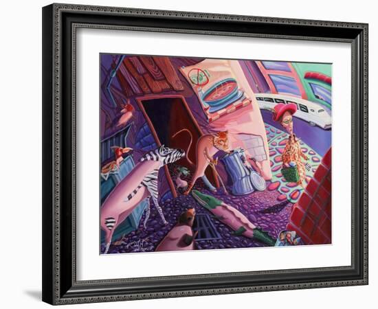 Concrete Jungle-Rock Demarco-Framed Giclee Print