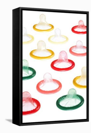 Condoms-Science Photo Library-Framed Premier Image Canvas