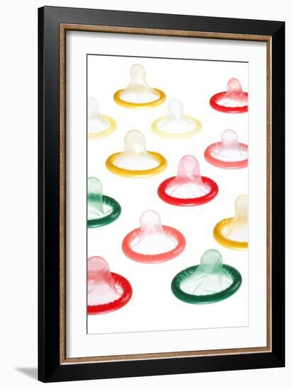 Condoms-Science Photo Library-Framed Photographic Print