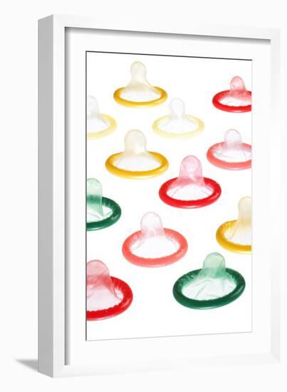 Condoms-Science Photo Library-Framed Photographic Print