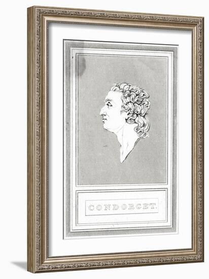 Condorcet (Cooke Prof)-George Cooke-Framed Art Print