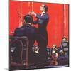 Conducting Orchestra-Mead Schaeffer-Mounted Giclee Print