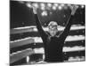 Conductor Leonard Bernstein Conducting the New York Philharmonic-Ralph Morse-Mounted Premium Photographic Print