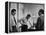 Conductor Leonard Bernstein, Jerome Robbins and Stephen Sondheim Discussing "West Side Story"-Alfred Eisenstaedt-Framed Premier Image Canvas