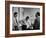 Conductor Leonard Bernstein, Jerome Robbins and Stephen Sondheim Discussing "West Side Story"-Alfred Eisenstaedt-Framed Premium Photographic Print