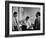 Conductor Leonard Bernstein, Jerome Robbins and Stephen Sondheim Discussing "West Side Story"-Alfred Eisenstaedt-Framed Premium Photographic Print