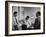 Conductor Leonard Bernstein, Jerome Robbins and Stephen Sondheim Discussing "West Side Story"-Alfred Eisenstaedt-Framed Premium Photographic Print