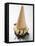 Cone of Nut Ice Cream with Chocolate Sauce-null-Framed Premier Image Canvas